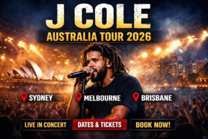 J Cole Australia Tour 2026
