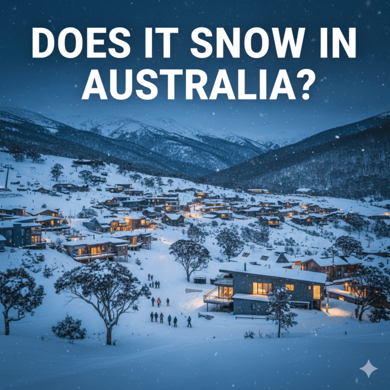 does it snow in australia